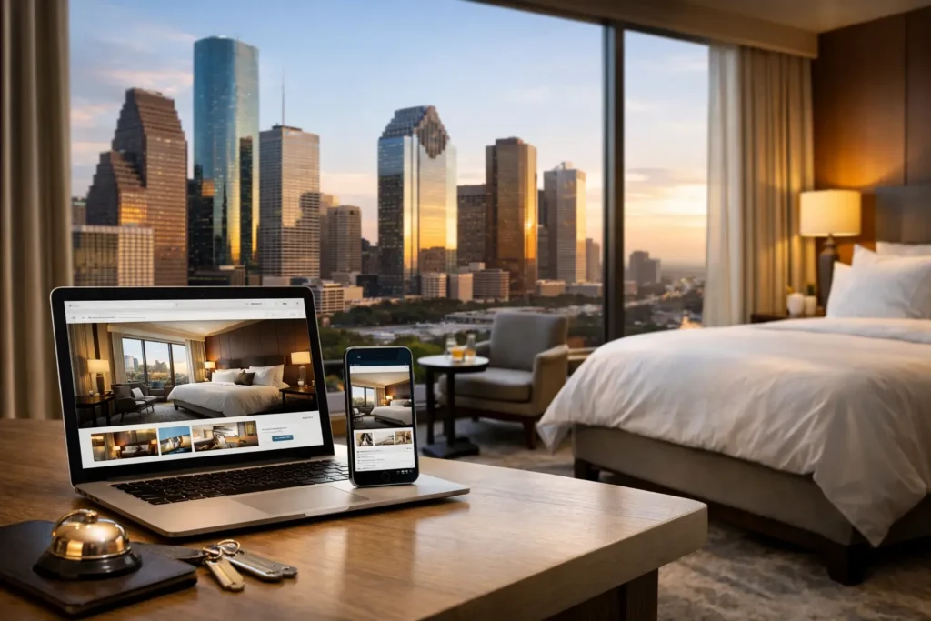 Best Hotel Booking Service in Houston for Elevated Stays