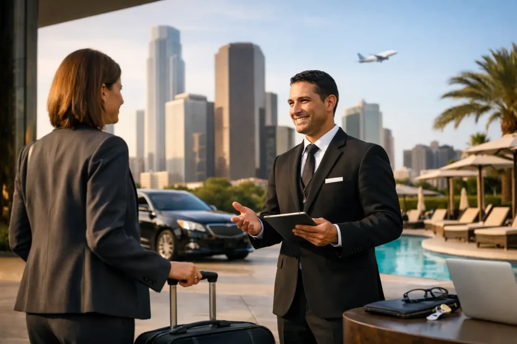 Business Travel Booking Houston With Concierge Care