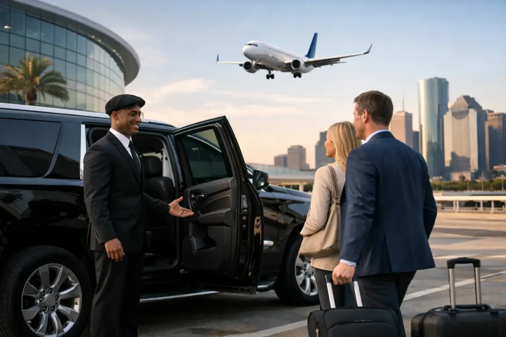 Houston Airport Pickup Service for Elevated Arrivals